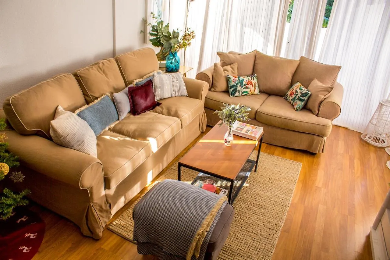 Benalgolf: Seaside Apartment with Private BBQ Backyard Benalmadena 0*,