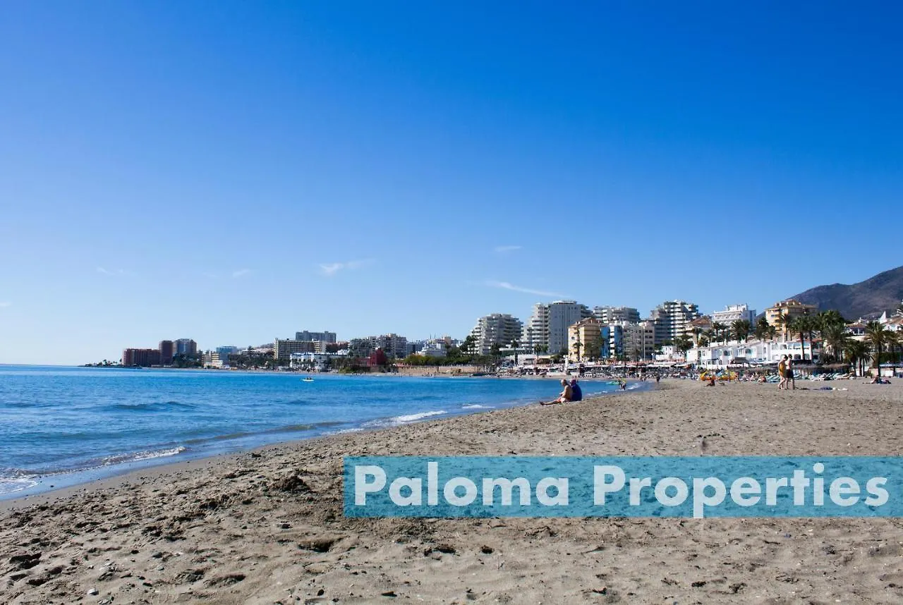 Benalgolf: Seaside Apartment with Private BBQ Backyard Benalmadena Spain